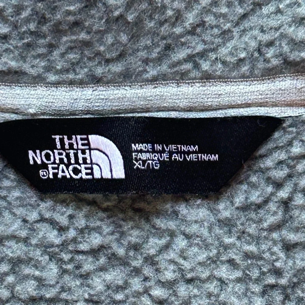 The North Face Gordon Lyons Full Zip Fleece Jacket Grey Heather NF0A3LH7 Mens XL